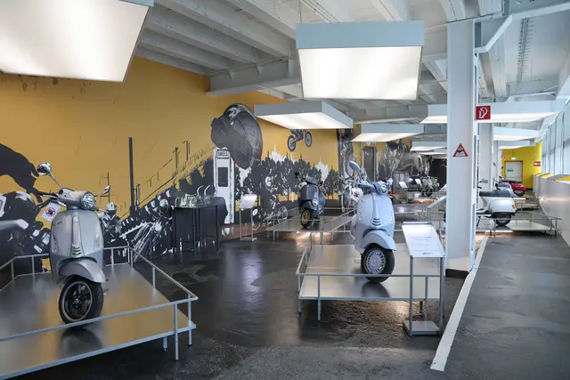 Jubiläumsausstellung 80 Jahre Vespa in der weltweit höchst gelegenen Automobil- und Motorradausstellung auf der Großglockner Hochalpenstraße | Foto: grossglockner.at Fotograf: Franz Neumayr