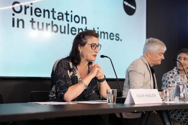 Wiens Kultur- und Wissenschafftsstadträtin Veronica Kaup-Hasler (SPÖ): "Mit dem Center for Digital Humanism Vienna investieren wir in Spitzenforschung und schaffen einen Ort, an dem die großen Fragen der Digitalisierung gemeinsam mit Wissenschaft, Politik und Gesellschaft bearbeitet werden." | Foto: Sade Jerabek/Mein Bezirk