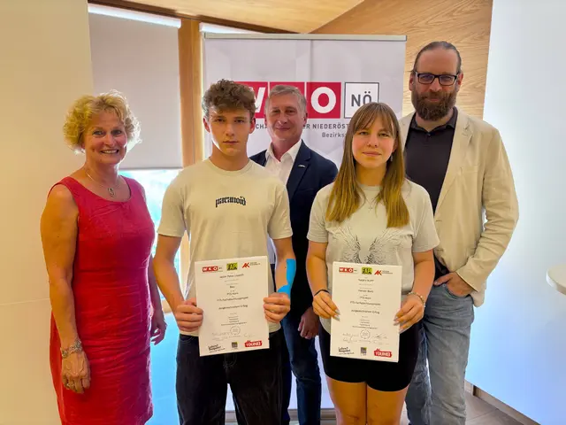 84 Prozent der Schüler bestanden das Fachabschlussprojekt positiv. | Foto: Markus Kahrer