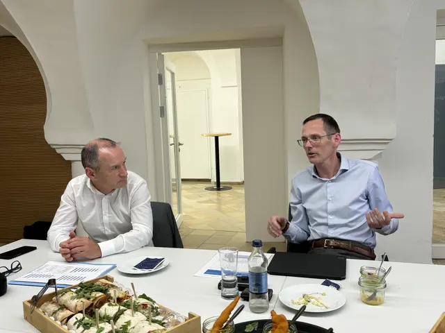Pressekonferenz im Leobener Congress: Andreas Wurditsch und Oliver Kröpfl. | Foto: MeinBezirk/Angelika Kern