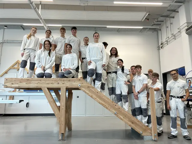 Die am Projekt beteiligten Schüler.