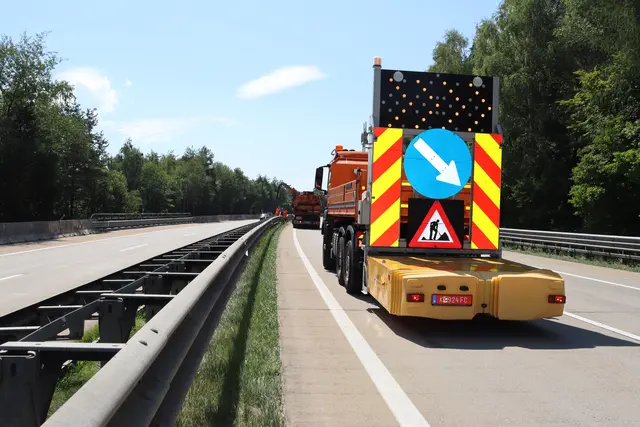Beim Lokalaugenschein berichtet die Autobahnmeisterei Lieserhofen, dass Unfälle trotz der Warnsysteme zum Alltag gehören. | Foto: meinbezirk.at/Alen Grabic