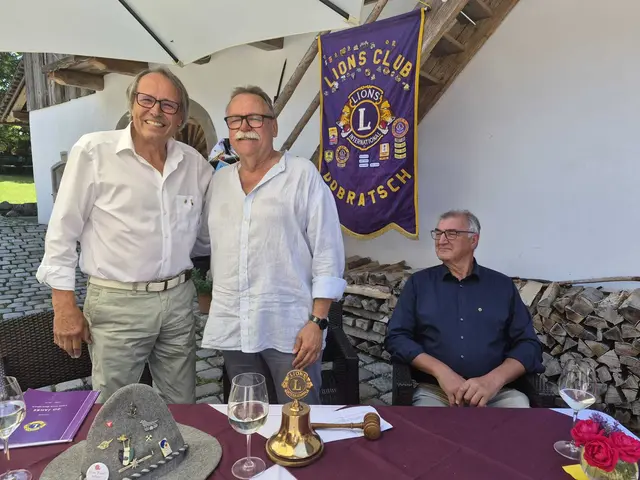 Welf Zimmermann (links) und Werner Wieser (rechts) | Foto: Lions Club Dobratsch