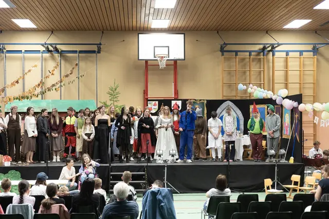 Eine große Aufführung in Tamsweg. | Foto: Direktion Sonderschule Tamsweg