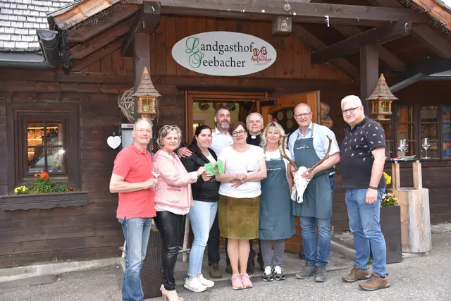 Im Landgasthof Seebacher fand ein Benefizessen zugunsten von "´Gnesauer für Gnesauer" statt. Am Speiseplan stand Wild. | Foto: Gemeinde Gnesau