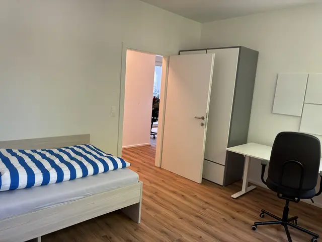 Eines der Einzelzimmer für die Kinder und Jugendlichen