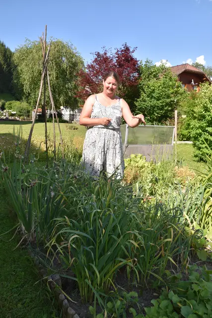 In ihrem kleinen Garten-Paradies in Göstling an der Ybbs ist die Saatgut-Erhalterin Michaela Hofer voll in ihrem Element.