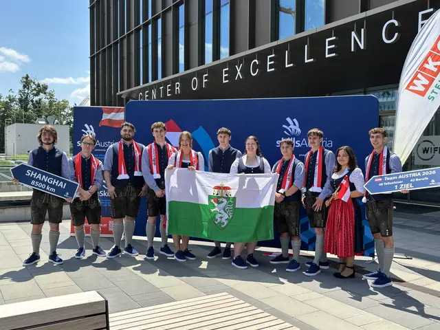Geballte Power aus der Steiermark: Das steirische Team bei den WorldSkills 2026 wird um Medaillen kämpfen.  | Foto: Cornelia Gassler/MeinBezirk