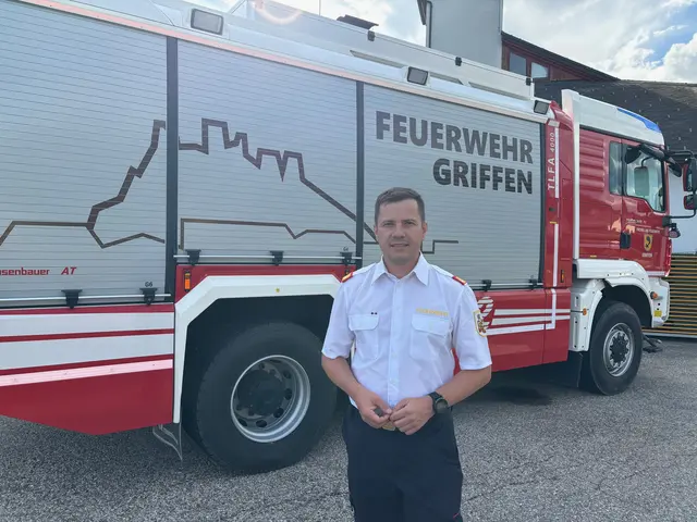 Bezirksfeuerwehrkommandant Patrick Skubel | Foto: MeinBezirk.at/Petra Lammer