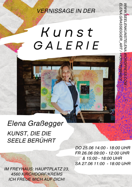 Einladung zur Vernissage  | Foto: Jana Graßegger