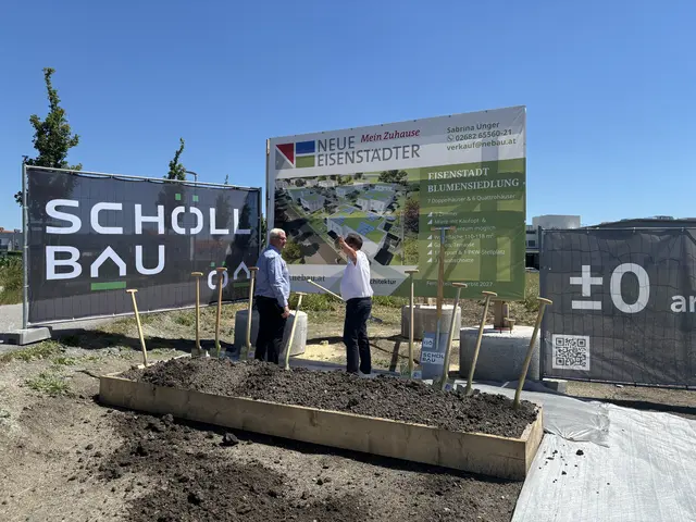 Laut Thomas Steiner, Bürgermeister von Eisenstadt sei das Wohnbauprojekt in der Blumensiedlung sehr wichtig für die Stadt.