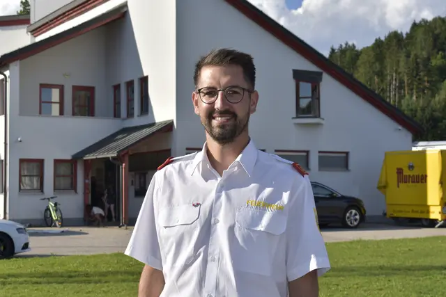 Kommandant René Kanz, Freiwillige Feuerwehr Griffen | Foto: MeinBezirk.at/Petra Lammer