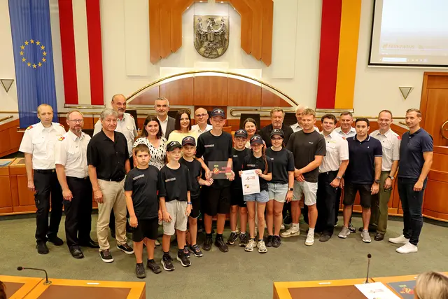 Volksschule und Mittelschule Eberau: „Die Schulfeuerwehr – Kids practice safety“ | Foto: Landesmedienservice