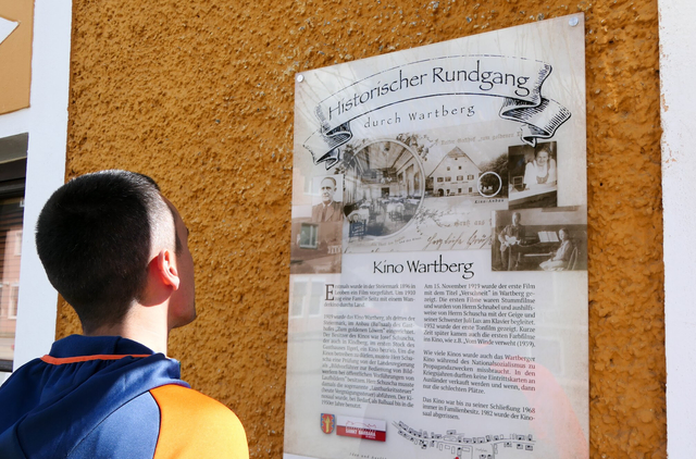 Seit mittlerweile drei Jahren porträtiert der historische Rundgang in Wartberg  die Geschichte des Ortes. | Foto: Pesendorfer