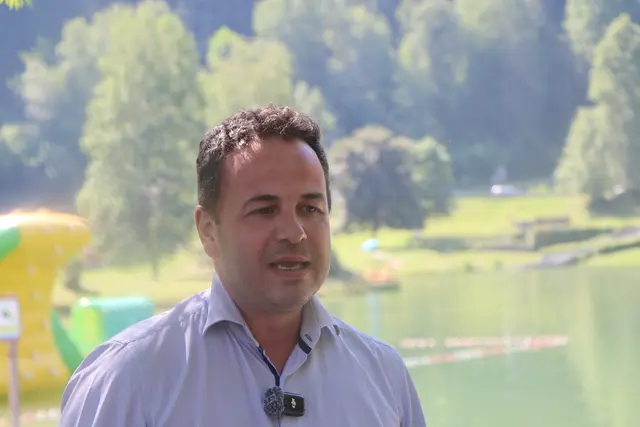 "Der Badesee ist unser Hotspot im Sommer", Bgm. Daniel Patscheider. | Foto: Thomas Seelos