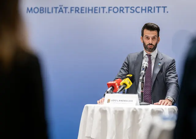 „Der Bahnhof Horn wird zur echten Mobilitätsdrehscheibe für das Waldviertel“, betont Verkehrslandesrat Landeshauptfrau-Stellvertreter Udo Landbauer. | Foto: NLK Khittl
