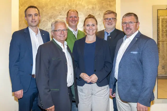 David Wondra, Hermann Lauter, Thomas Steiner, Viktoria Hutter, Günther Hiermann und Albin Haidl. | Foto: RLH
