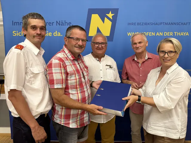 Übergabe an die Gemeinde Pfaffenschlag | Foto: Daniel Schmidt