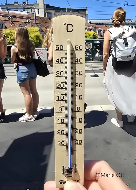 40 Grad, Graz, Hitzewelle, Jakominiplatz