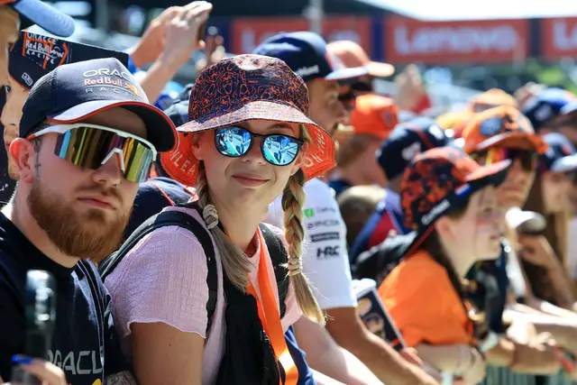 Beim Pit Lane Walk am Red Bull Ring steigt die Vorfreude.
