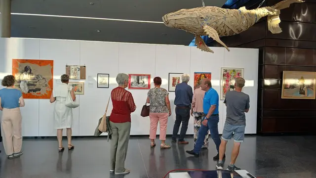 Die Ausstellung ist bis zum 12. September im Kunsthaus Weiz zu sehen. | Foto: Josef Hofmüller