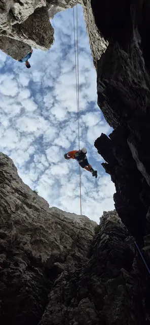 Das Paar konnte aus eigener Kraft nichtmehr aus dem Klettersteig „Weiße Gams“ in Lofer austeigen und die Bergrettung Lofer wurde alarmiert. (Symbolbild) | Foto: Bergrettung Pinzgau