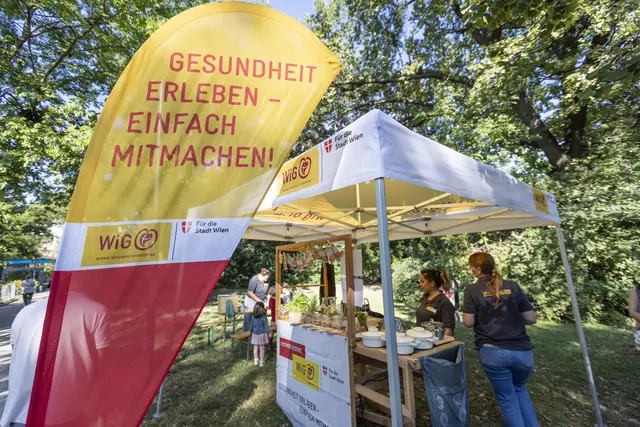 Die Pop-Up Küche hält in der Brigittenau, Floridsdorf und in der Donaustadt. | Foto: Tirza Podzeit/WiG