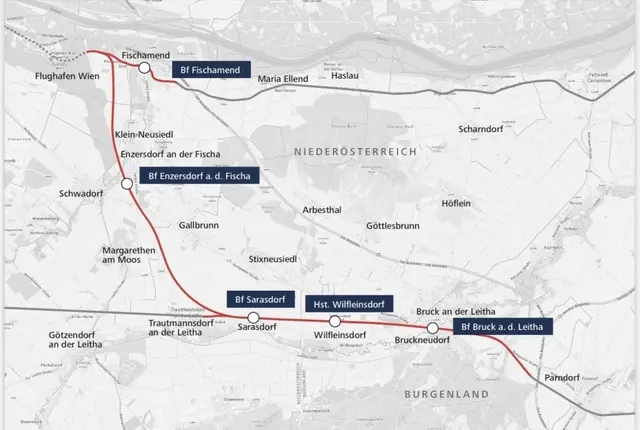 Der geplante Verlauf der neuen Flughafenspange, welche bis 2034 fertiggestellt sein soll. | Foto: heiderklausner