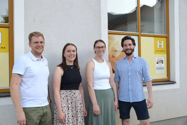 Projektteam: Simon Scharfetter,  Eva-Maria Schlick,  Kerstin Untersteiner, Andreas Wetsch | Foto: meinbezirk lungau/pongau