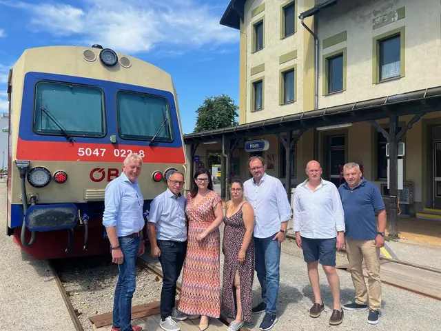 Auch die Sozialdemokraten machten Halt in Horn um sich von der Infrastruktur zu überzeugen. | Foto: SPÖ NÖ