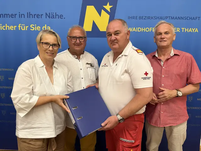 Übergabe an die Gemeinde Ludweis-Aigen | Foto: Daniel Schmidt