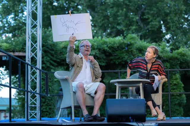 Roland Koch, Johanna Wokalek mit "Der große Prinz". | Foto: ckollerics