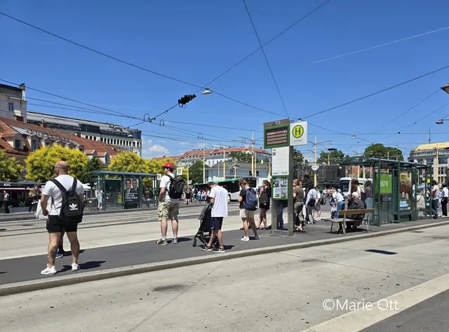Grazer Jakominiplatz, Hitzewelle