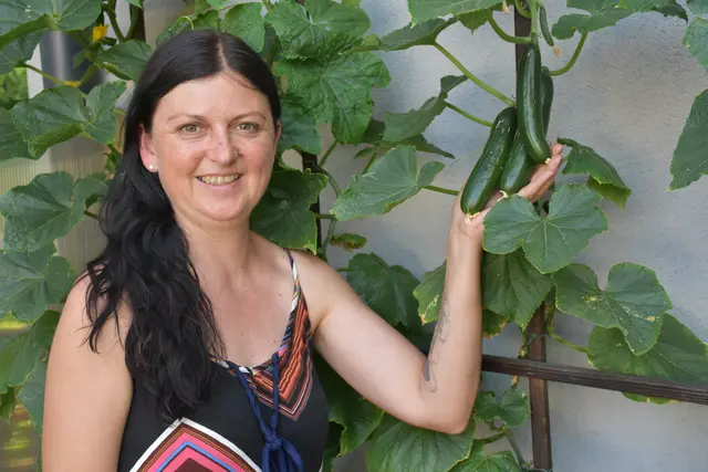 Einen "grünen" Daumen hat Petra Raab.  | Foto: Zinterhof