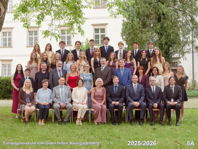 Europagymnasium Maturafoto 8A | Foto: GMR Fotografen GmbH