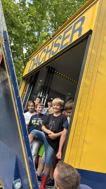 Auch einen LKW-Workshop gab es im Vorjahr beim Biedermannsdorfer Ferienspiel. | Foto: Marktgemeinde Biedermannsdorf