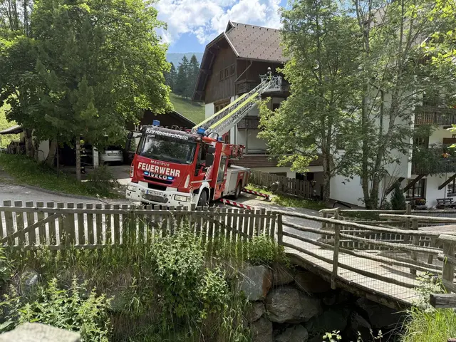 Die FF Bad Kleinkirchheim wurde zu einer Personenrettung in St. Oswald alarmiert. | Foto: Freiwillige Feuerwehr Bad Kleinkirchheim
