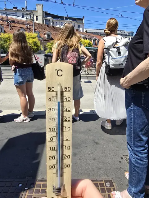 Hitzewelle, Graz, 40 Grad