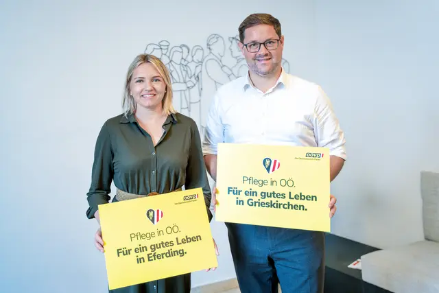 Mit der Pflegestrategie 2040 und der Betreuungsarchitektur 2040 reagiert das Sozialressort auf den demografischen Wandel. | Foto: OÖVP/Wiesinger