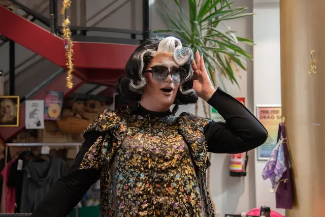 Im Humana auf der Wiedner Hauptstraße 72-74 fand eine Drag Show statt. | Foto: Sophie Weiner