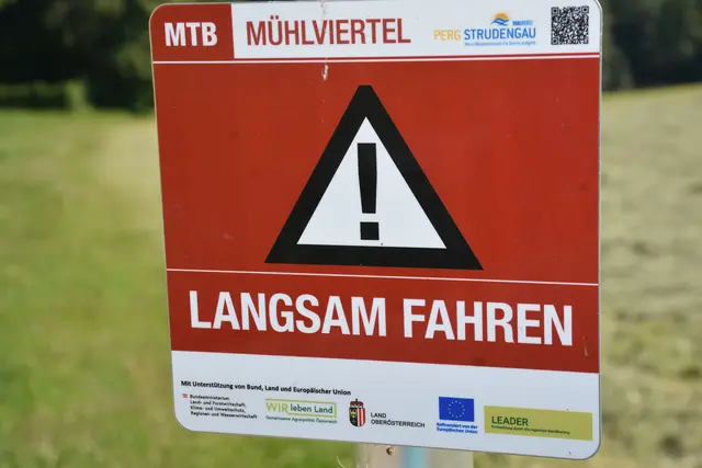 Mountainbike Strecke P7 Pabneukirchen Runde. Initiator Josef Lumetsberger. | Foto: Zinterhof