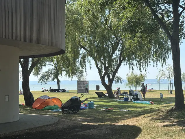 Das Erlebnisstrandbad in Podersdorf verzeichnete rund 4.000 Gäste am vergangenen Wochenende. | Foto: Dorottya Fejes/MeinBezirk
