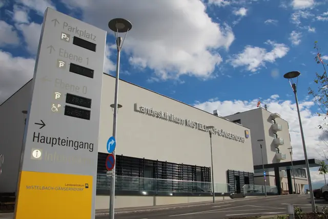 Das Schwerpunktkrankenhaus Mistelbach Gänserndorf. Die HNO Abteilung bleibt erhalten.  | Foto: Seidl/ MeinBezirk