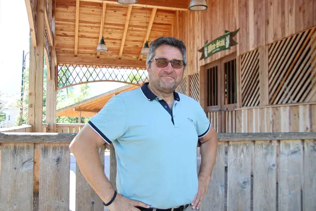 Waldfest-Obmann Peter Gastager und sein Team sind bereit für den Start.