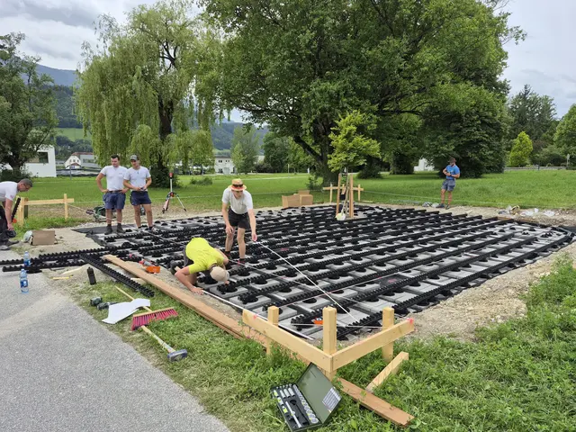 Bei der Montage | Foto: tirol kliniken