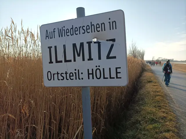 Gelaufen wird auch durch die Illmitzer Hölle | Foto: Werner Achs
