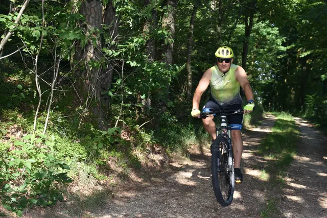 Mountainbike Strecke P7 Pabneukirchen Runde. Initiator Josef Lumetsberger. | Foto: Zinterhof