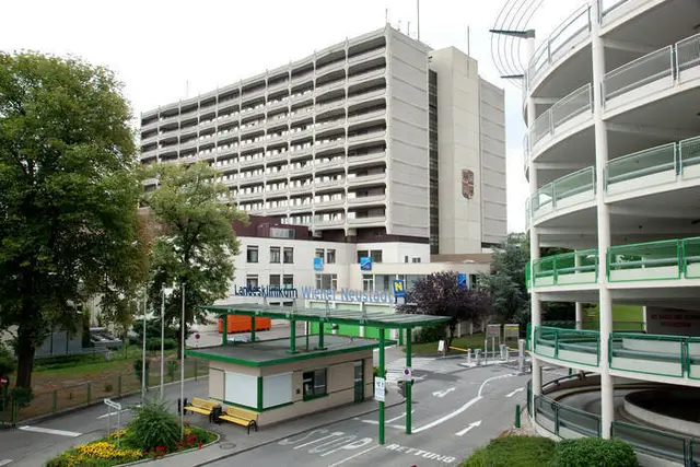 In Wiener Neustadt ist das Krankenhaus für die Hitze gerüstet. | Foto: LKWN