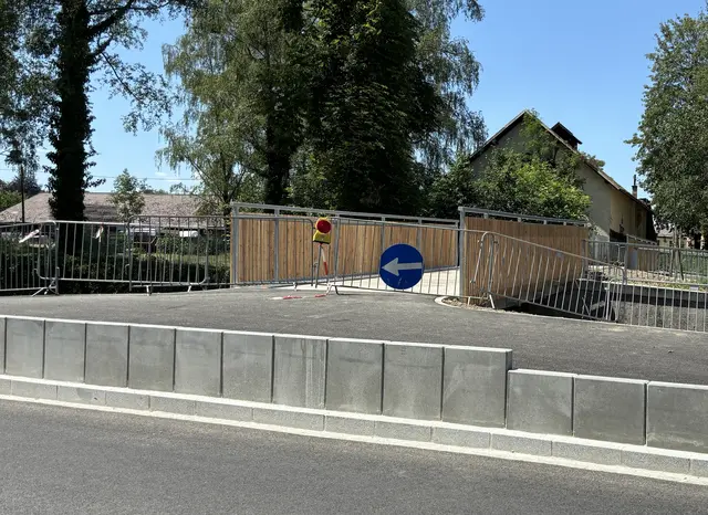 Die neue Brücke im Brauereipark wird am 5. Juli feierlich eröffnet. Die gesamte Bevölkerung ist eingeladen. | Foto: MeinBezirk/Wiesbauer