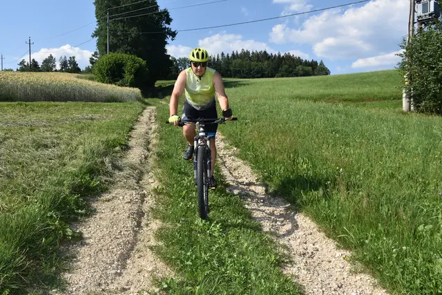 Mountainbike Strecke P7 Pabneukirchen Runde. Initiator Josef Lumetsberger. | Foto: Zinterhof